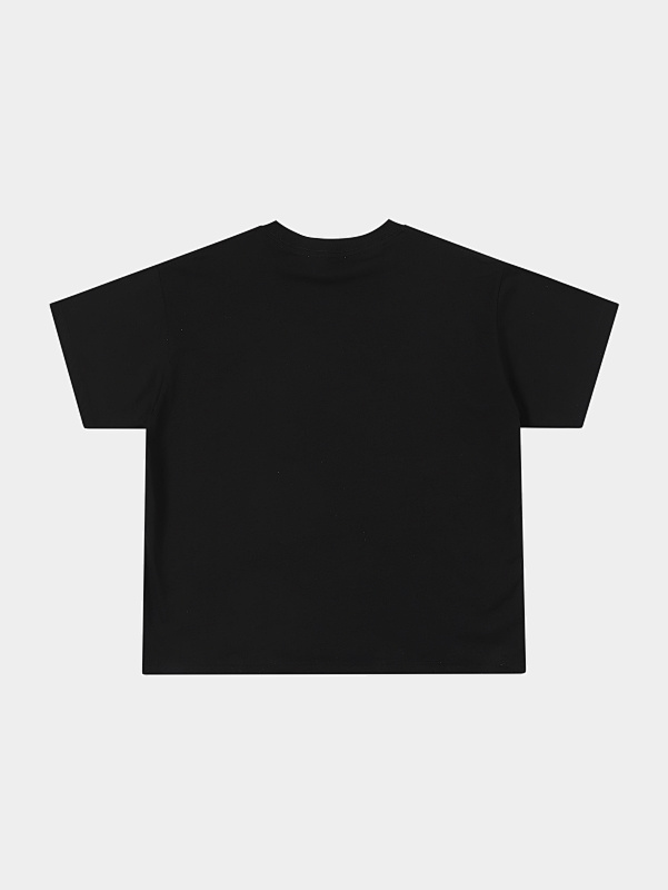 200gsm Union Kingdom 100% Slub Cotton Relaxed Boxy Fit Blank T-shirt 11