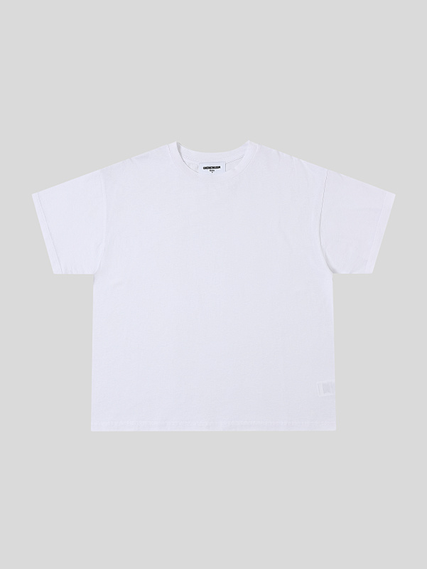 150gsm Union Kingdom 100% Raw Cotton Relaxed Boxy Fit Blank T-shirt