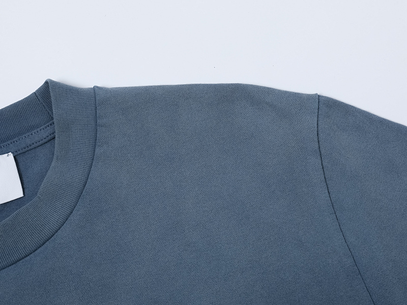 320gsm Union Kingdom Vintage Washed 100% Cotton Regual Shoulder Blank T-shirt · 5