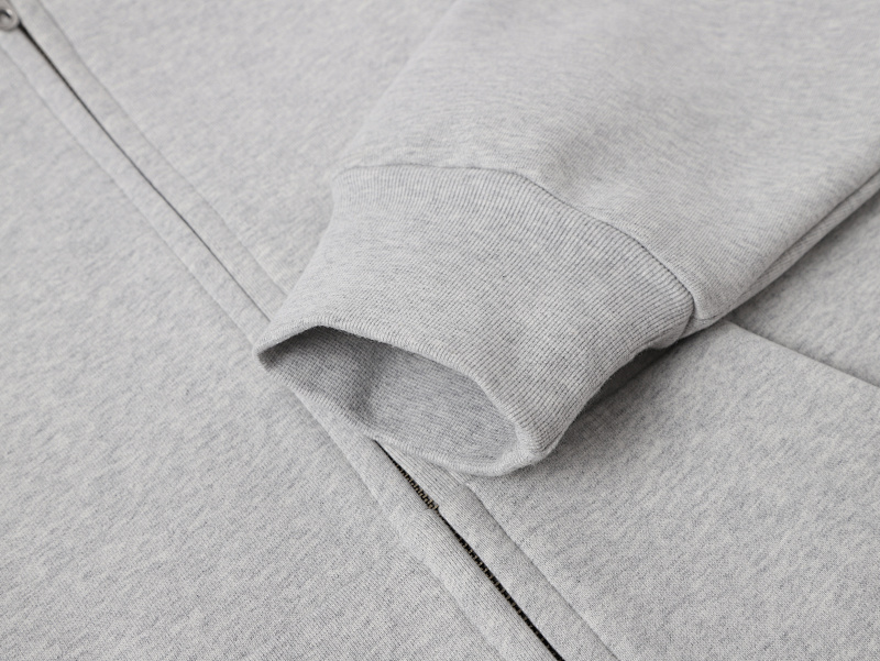 630gsm Union Kingdom Boxy Cropped Fit Blank Zip-up 6