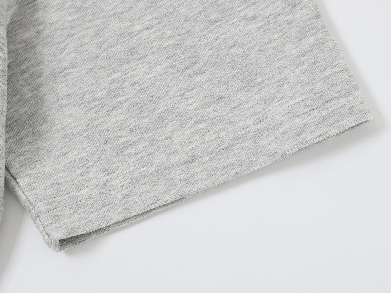 350gsm/420gsm Terry Texture T-shirt And Shorts Set 10