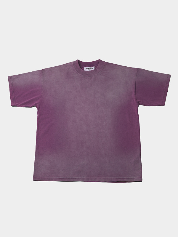 220gsm Union Kingdom Vintage Washed 100% Cotton Loose Fit Blank T-shirt