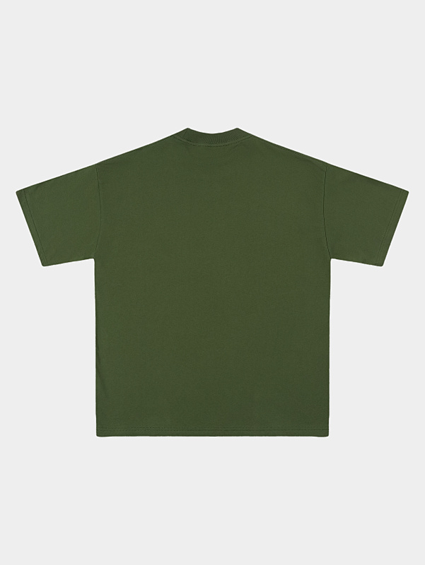 250gsm Union Kingdom 100% Cotton Loose Fit Blank T-shirt 4