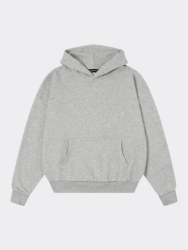 360gsm Union Kingdom 100% Cotton French Terry Boxy Cropped Fit Hoodie