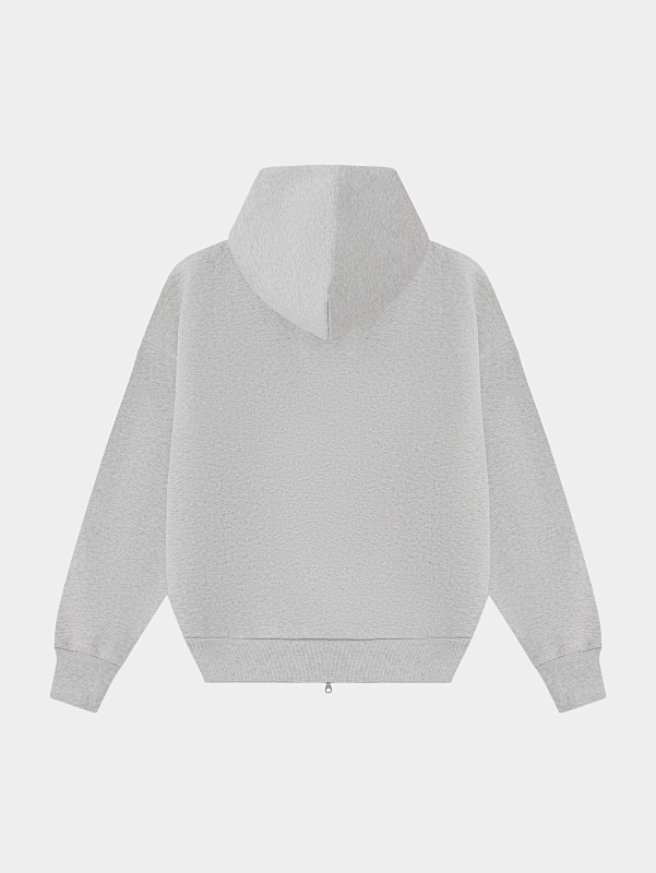 630gsm Union Kingdom Boxy Cropped Fit Blank Zip-up 2