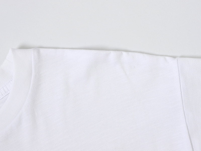 200gsm Union Kingdom 100% Slub Cotton Relaxed Boxy Fit Blank T-shirt 5