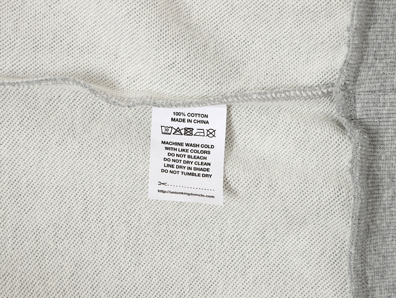 360gsm Union Kingdom 100% Cotton French Terry Boxy Cropped Fit Hoodie 7