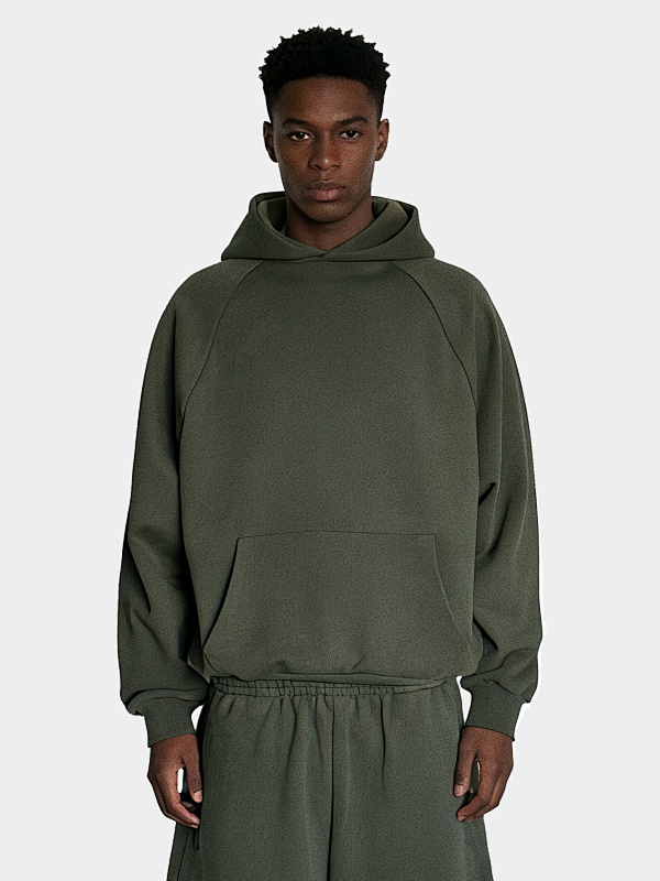 [Restocking]600gsm Union Kingdom 100% Cotton Fleece Cropped Fit Hoodie And Baggy Fit Sweatpants