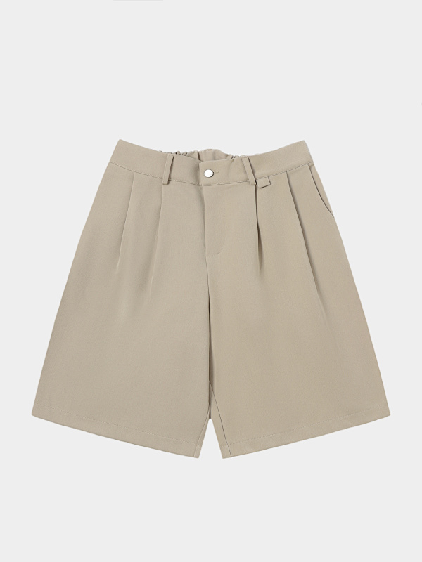 350gsm Union Kingdom Loose Fit Pleated Shorts 10