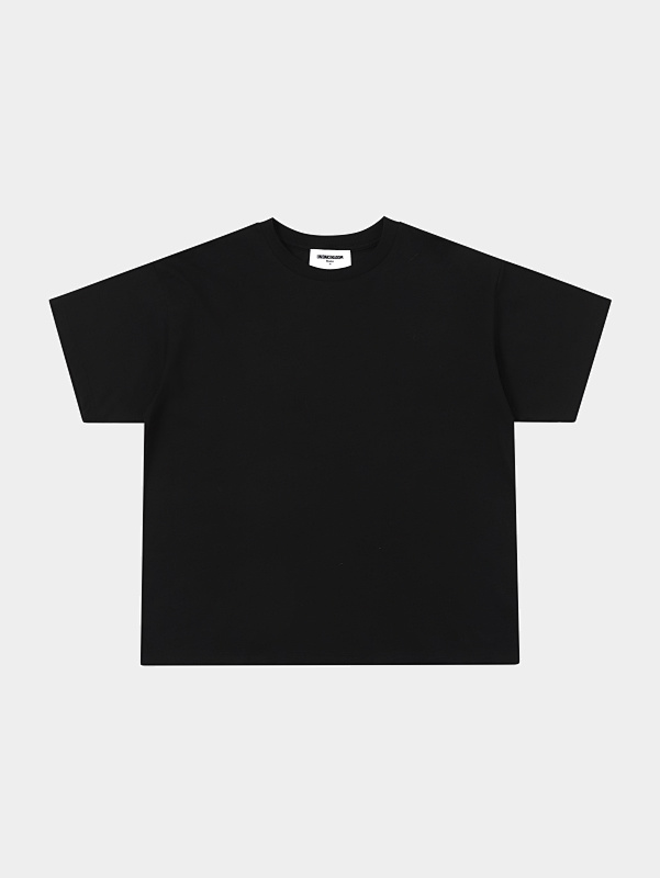 200gsm Union Kingdom 100% Slub Cotton Relaxed Boxy Fit Blank T-shirt 10