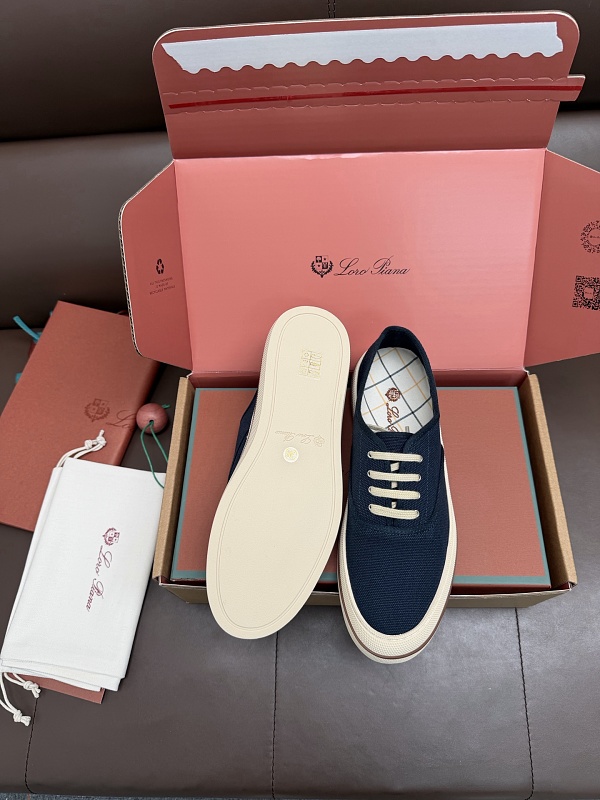 Loro Piana Canvas Sneakers