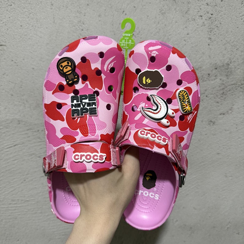 Retail Batch Bape Crocs 6