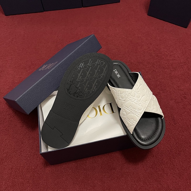 Dior Carved Slides