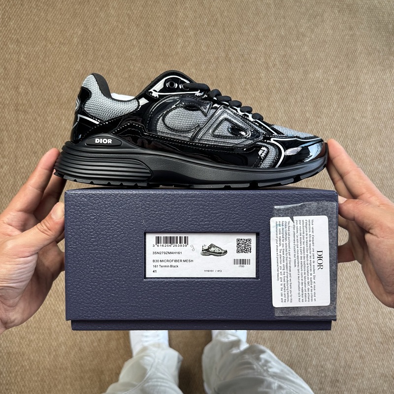 Dior B30 Sneakers · Black Sequin 8
