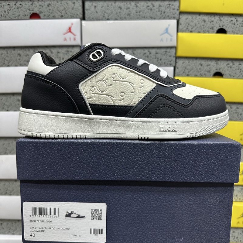 Dior B27 Sneakers · Black White 10