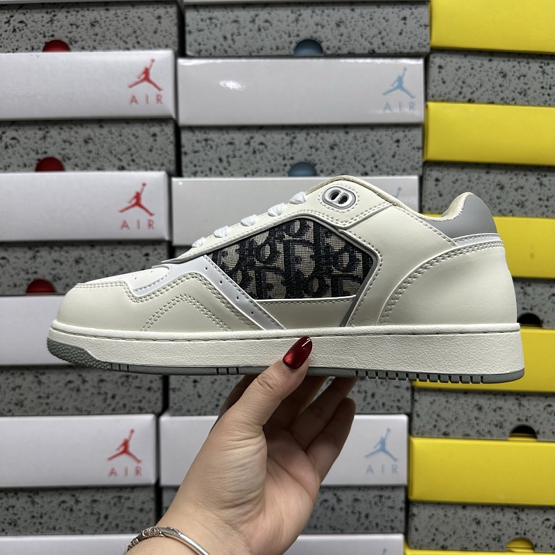 Dior B27 Sneakers · Cream Gray 9
