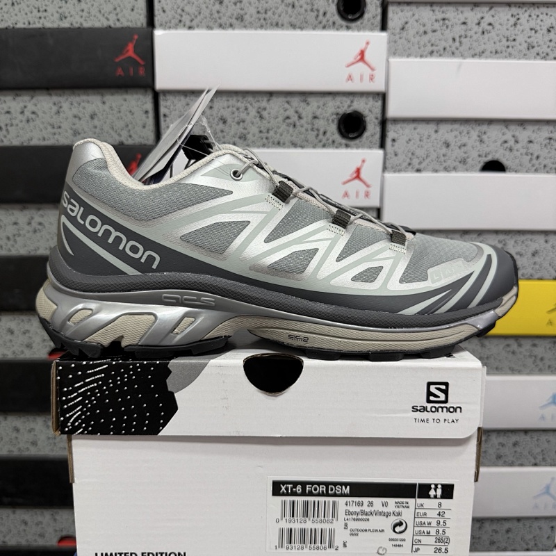 Salomon XT-6 Silver Sneakers 5