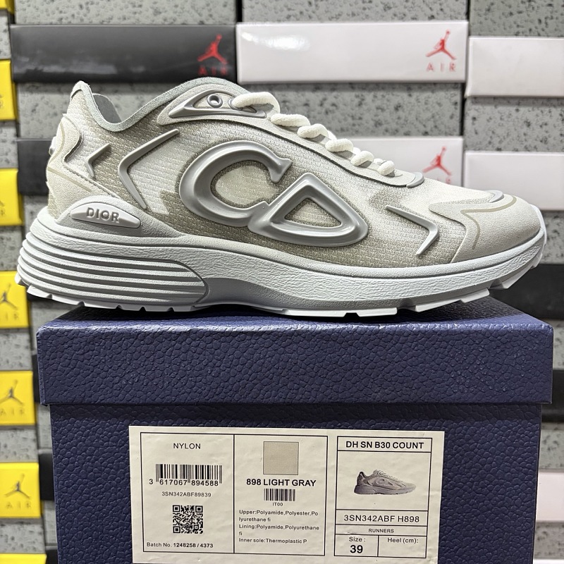 Dior B30 Sneakers · Gray 9