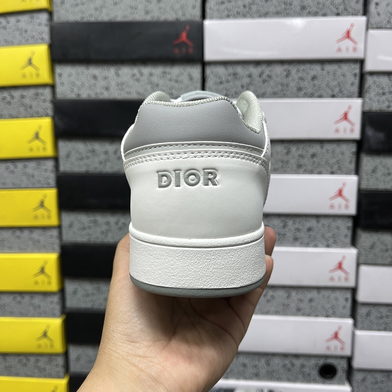 Dior B27 Sneakers · White Gray 6