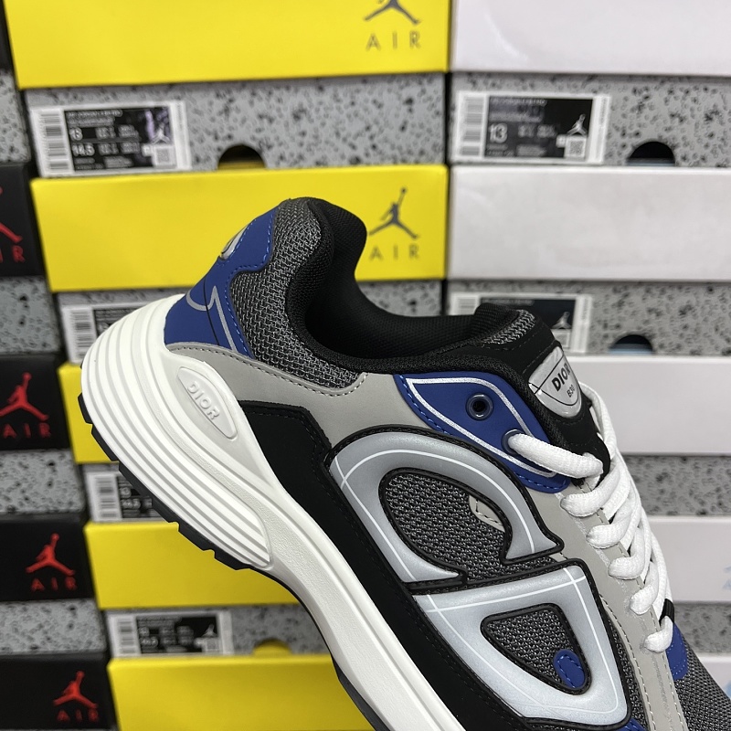 Dior B30 Sneakers · Black Gray Blue 6