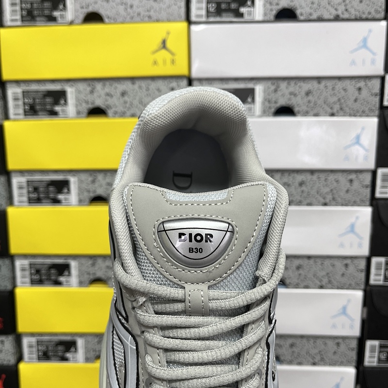 Dior B30 Sneakers · Grey White 4