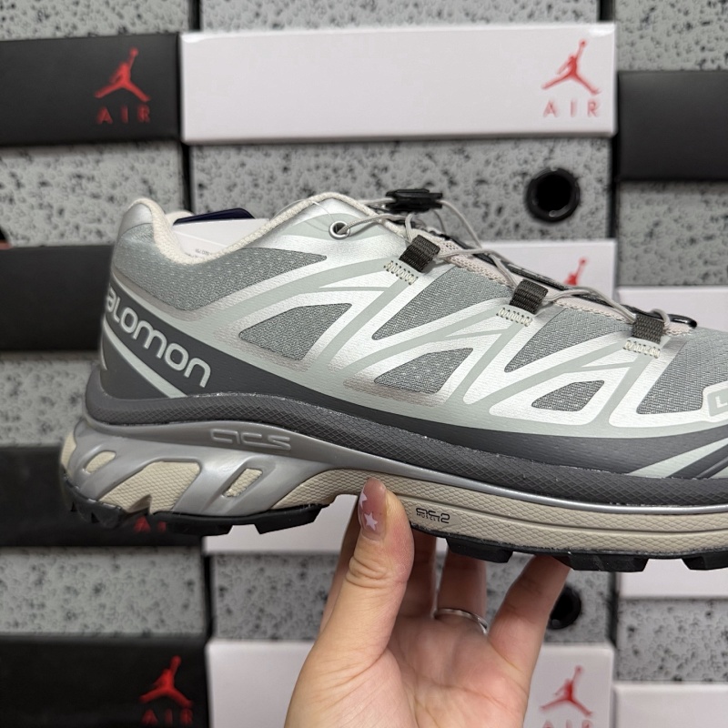 Salomon XT-6 Silver Sneakers