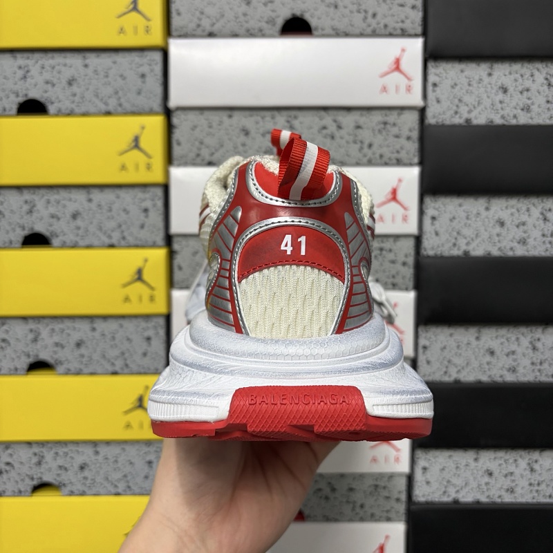 New Balance 9060 Sneakers · White Red 6