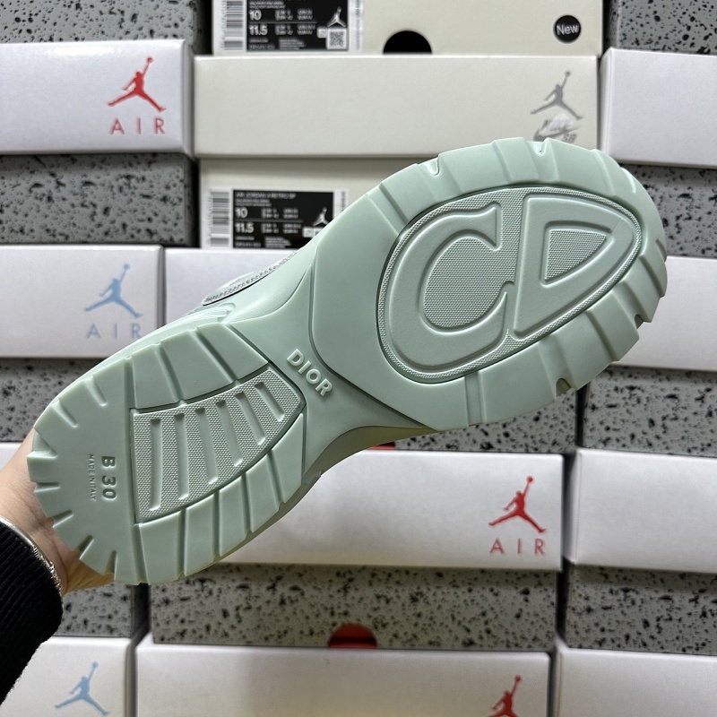 Dior B30 Sneakers · Gray Green 5