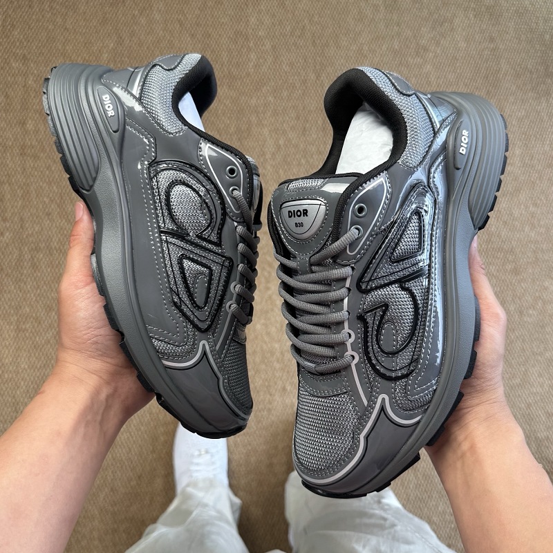 Dior B30 Sneakers · Grey Sequin 5