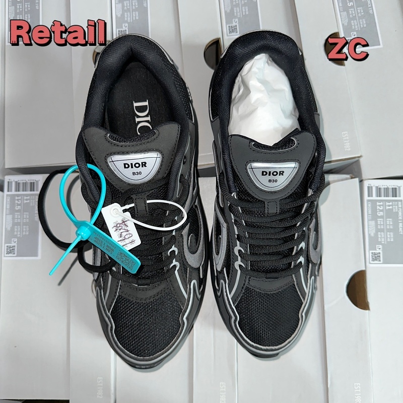 Dior B30 Sneakers · Black 4
