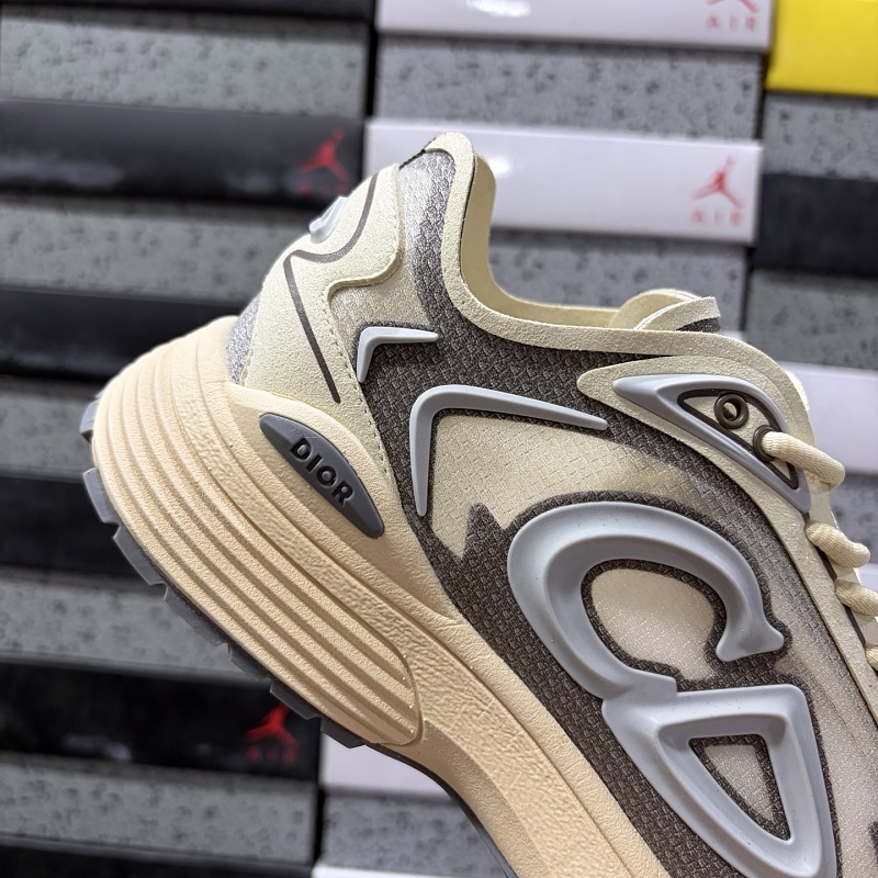 Dior B30 Sneakers · Cream Gray 8