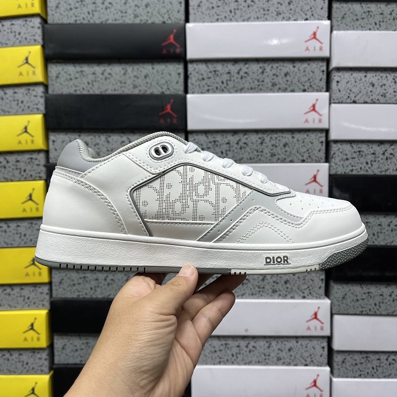 Dior B27 Sneakers · White Gray 8