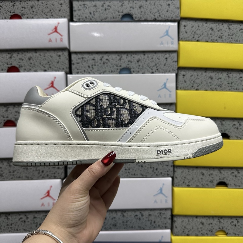 Dior B27 Sneakers · Cream Gray 8