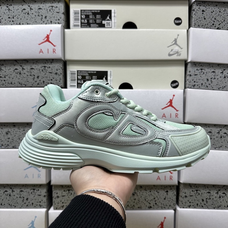 Dior B30 Sneakers · Gray Green 9