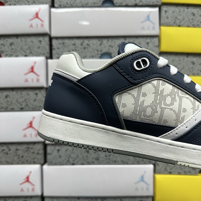 Dior B27 Sneakers · Navy White 4