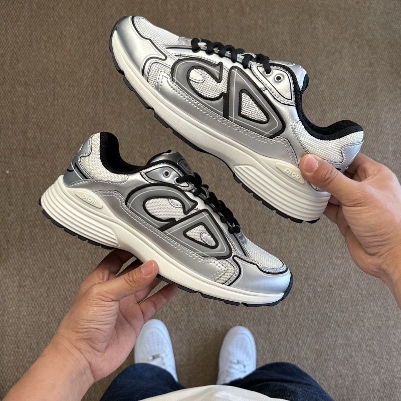 Dior B30 Sneakers · Silver White 7