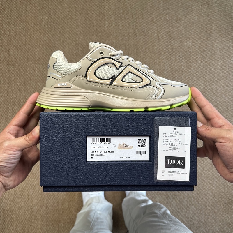 Dior B30 Sneakers · Mint Green 9