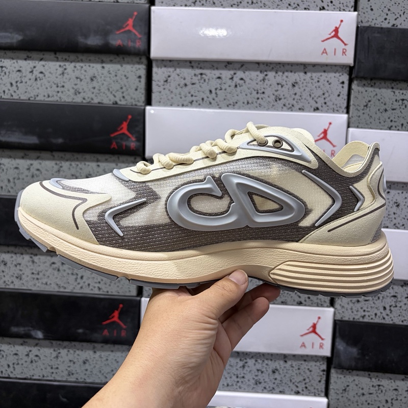 Dior B30 Sneakers · Cream Gray
