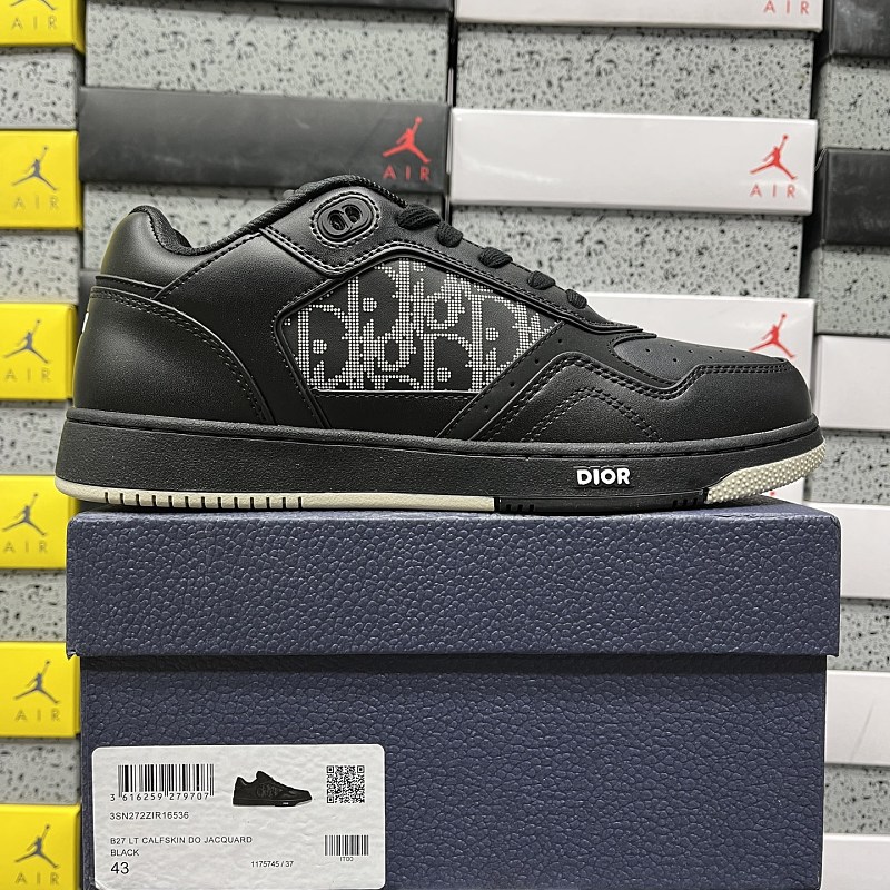 Dior B27 Sneakers · Black Gray 10
