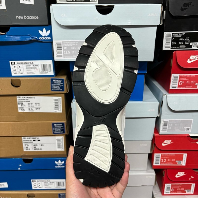 Dior B30 Sneakers · Cream