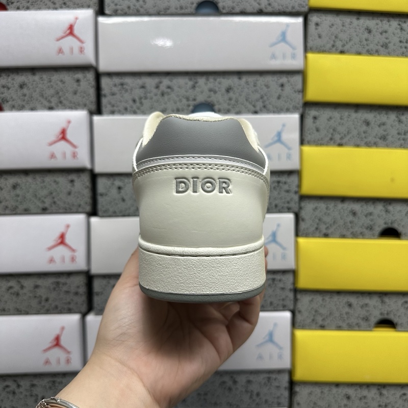 Dior B27 Sneakers · Cream Gray 5