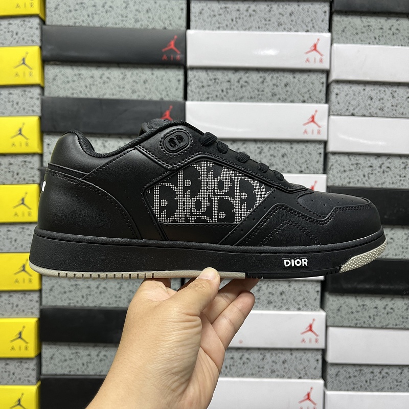 Dior B27 Sneakers · Black Gray 9