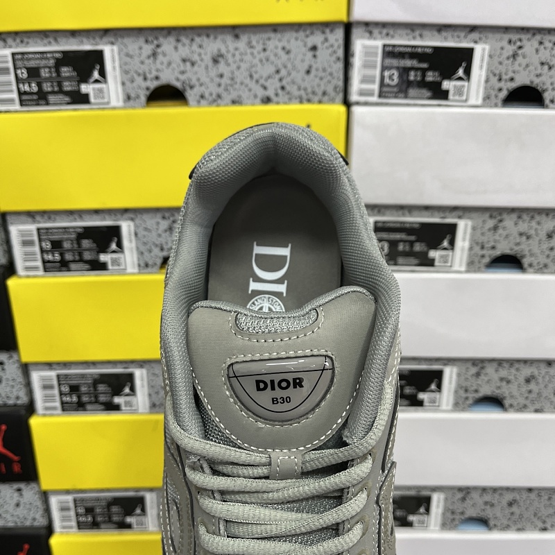 Dior B30 Sneakers · Stone Island Gray