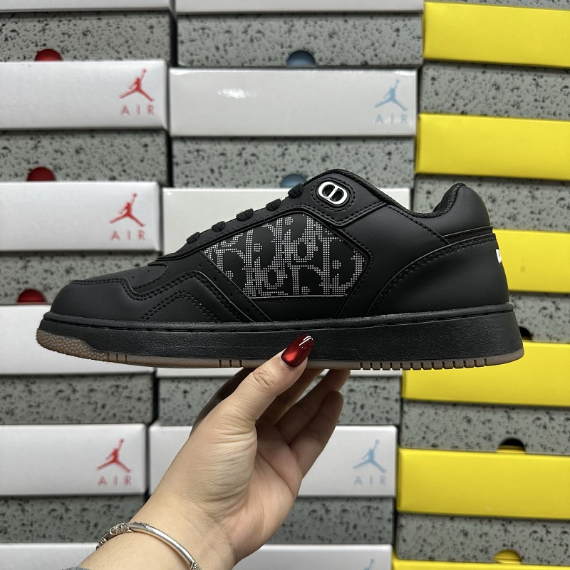 Dior B27 Sneaker Black Leather 4