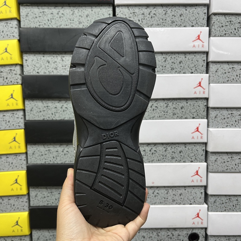 Dior B30 Sneakers · Black White Gray