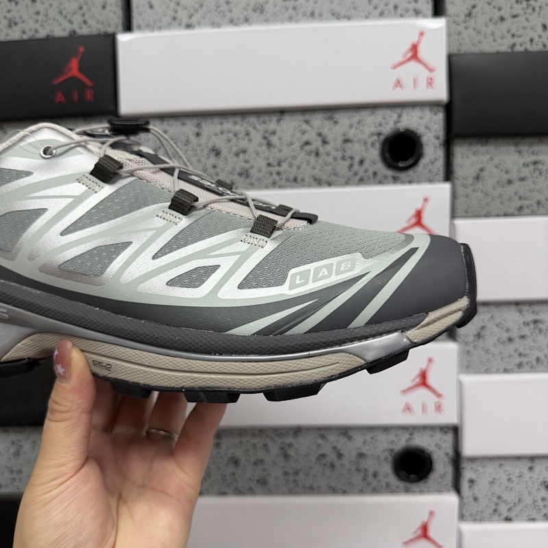 Salomon XT-6 Silver Sneakers 4