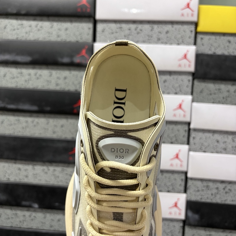 Dior B30 Sneakers · Cream Gray 7