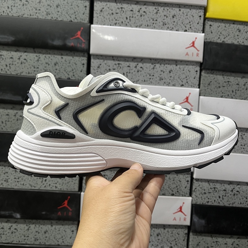Dior B30 Sneakers · White Black 8