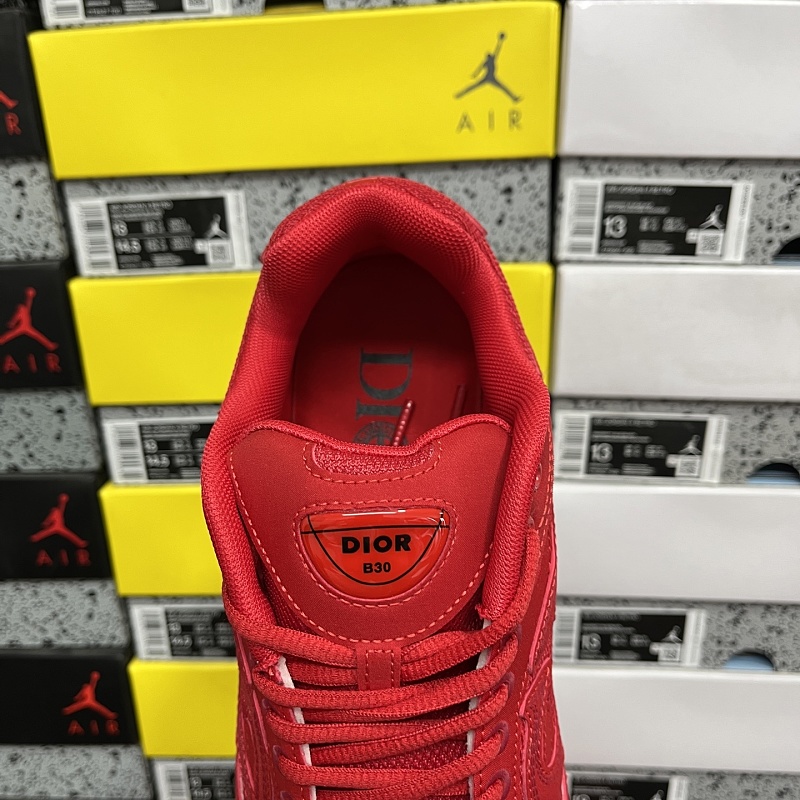 Dior B30 Sneakers · Stone Island Red