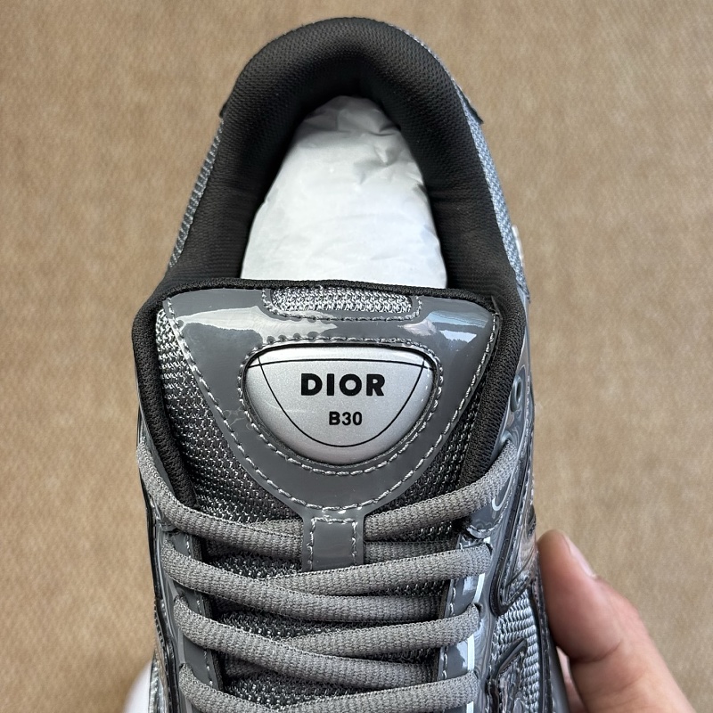 Dior B30 Sneakers · Grey Sequin 2